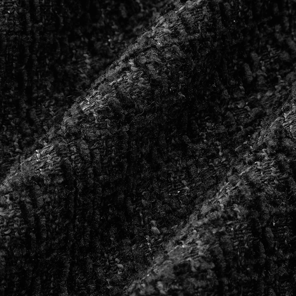 COMMENSE Metal Button Tweed Sleeveless Mini Dress - size XSmall - Picture 5 of 6